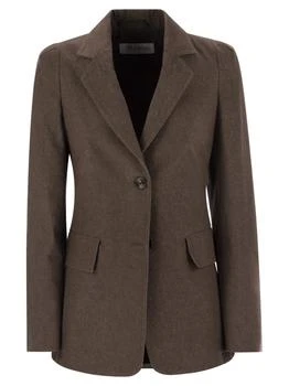 Max Mara | Max Mara Agguati Denim Effect Blazer