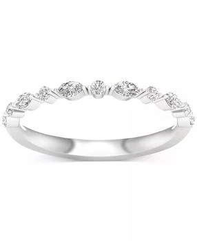 Macy's | Diamond Anniversary Band (1/4 ct. t.w.) in 14k White Gold