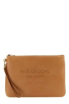 Yves Saint Laurent | Saint Laurent Rive Gauche Zip-Up Clutch Bag