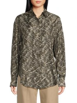 Brunello Cucinelli | Printed Silk Shirt