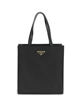 Prada | Prada Re-Nylon Triangle-Logo Tote Bag