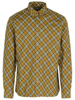 Burberry | Burberry Vintage Check Logo Embroidered Shirt