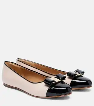 Salvatore Ferragamo | Varina leather ballet flats