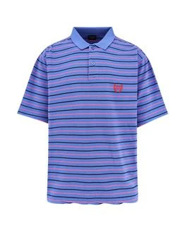 Balenciaga | Balenciaga Laurel Classic Pique Striped Polo Shirt