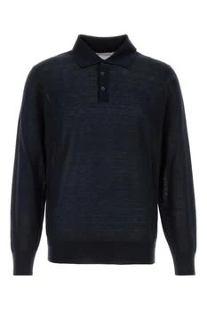 Brunello Cucinelli | Brunello Cucinelli Long-Sleeved Knitted Polo Shirt