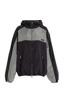 Miu Miu Recycled Nylon Windbreaker Jacket - Moda Operandi