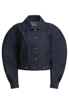 Givenchy | Givenchy	Collared Button-Up Denim Jacket