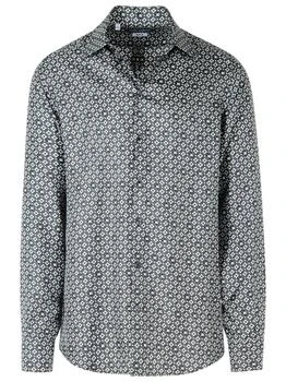 Dolce & Gabbana | Dolce & Gabbana Patterned Curved Hem Shirt