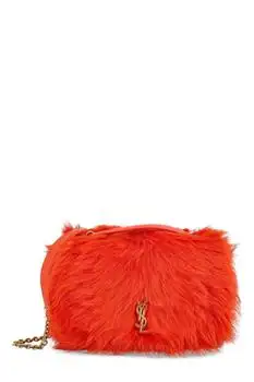 Yves Saint Laurent | Saint Laurent Logo Plaque Foldover Top Shoulder Bag