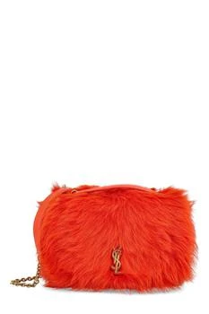 Yves Saint Laurent | Saint Laurent Logo Plaque Foldover Top Shoulder Bag