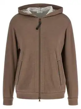 Brunello Cucinelli | Brunello Cucinelli Monile Zipped Hoodie