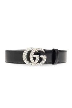 Gucci | Gucci GG Marmont Embellished Thin Belt