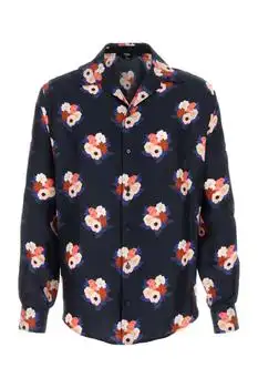 Fendi | Fendi Floral Print Long-Sleeve Shirt