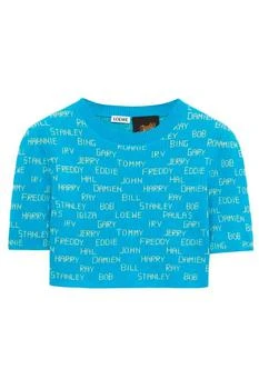 Loewe | Loewe Cropped Knitted Sweater