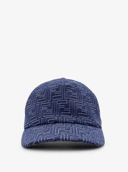 Fendi | FF Jacquard denim baseball hat