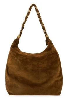 Yves Saint Laurent | Saint Laurent Amalia Woven Handle Tote Bag