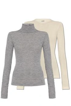 Jil Sander | Jil Sander Roll Neck Layered T-Shirt