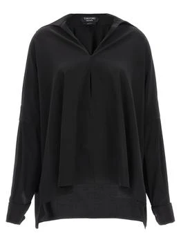 Tom Ford | Tom Ford V-Neck Long-Sleeved Shirt