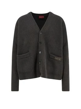Gucci | Gucci V-Neck Knitted Cardigan