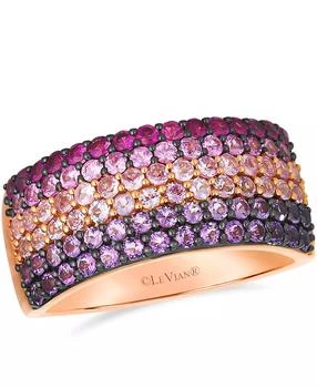 Le Vian | Amethyst (0.53 ct. t.w.) and Pink Sapphire (0.87 ct. t.w.) Ombre Ring in 14k Strawberry Gold
