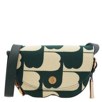 Burberry | Chess Satchel Cotton Crossbody Bag