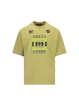 Gucci | Gucci Logo Printed Jersey T-Shirt