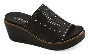 Corkys Footwear Corkys Footwear - Women's Much Better Strappy Wedge