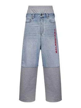 Balenciaga | Balenciaga Patched Molleton Jeans