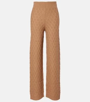 Max Mara | Pevera high-rise wool wide-leg pants