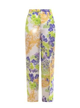 Versace | Versace Baroque Pattern Straight Leg Pants