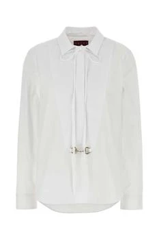 Gucci | Gucci Horsebit Detail Long-Sleeve Poplin Shirt