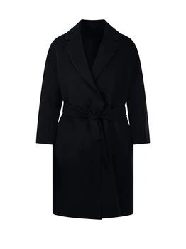 Max Mara | 'S Max Mara Arona Belted Straight Hem Coat