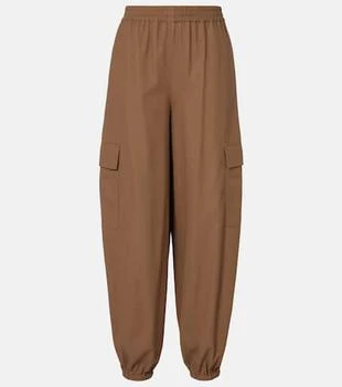 Max Mara | Glauco cotton twill tapered pants