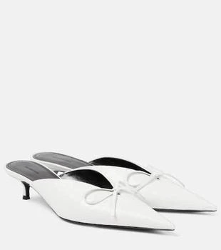 Balenciaga | Knife Bow leather mules