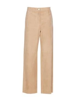 Max Mara | Max Mara Studio Button Detailed Straight Leg Trousers