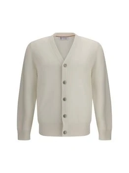Brunello Cucinelli | Brunello Cucinelli V-Neck Knitted Cardigan