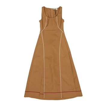 Fendi | Fendi Square-Neck Sleeveless Flared Dress