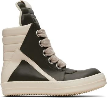 Rick Owens | Khaki Concordians Jumbolace Geobasket Sneakers