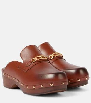 Tom Ford | Whitney leather clogs