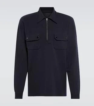 MAISON MARGIELA | Utility cotton and wool hoodie