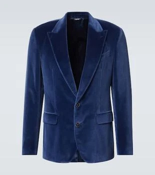 Dolce 
Gabbana | Cotton velvet blazer