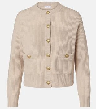 Brunello Cucinelli | Wool, cashmere, and silk cardigan