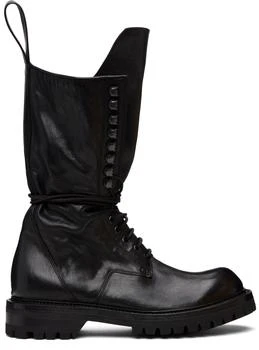 Rick Owens | Black Concordians Army Boots