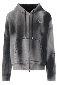 AMIRI | Amiri Bones Studded Oversized Zip Hoodie