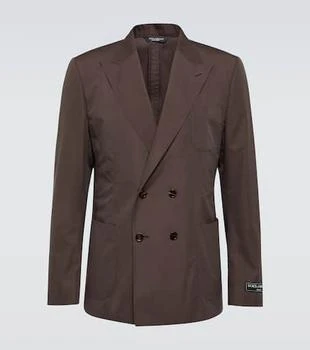 Dolce
Gabbana | Cotton and silk poplin blazer