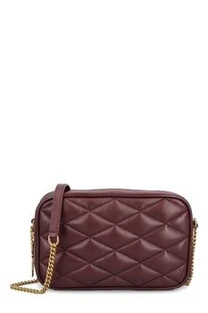 Yves Saint Laurent | Saint Laurent Logo Plaque Zip-Up Shoulder Bag