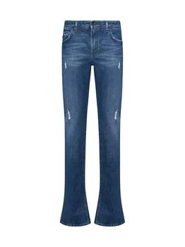 Dolce & Gabbana | Dolce & Gabbana Mid-Rise Distressed Jeans
