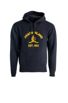 Prada | Prada Drawstring Knitted Hoodie