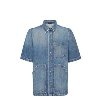 Fendi | Fendi Men's Oversize Denim Shirt, Brand Size 52 ( US Size 42 )