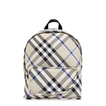 Burberry | Check-Printed Zipped Polyamide Backpack
